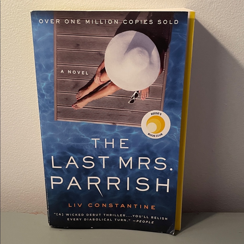 The Last Mrs. Parrish Book by Liv Constantine.
